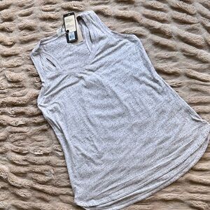 CALIA by Carrie Underwood Heather Light Gray Racerback Tank